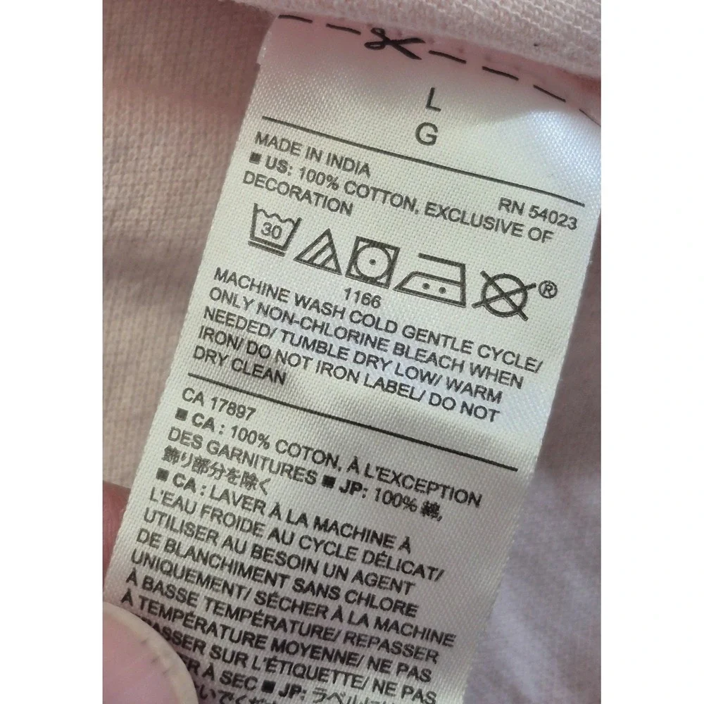 Banana Republic men's Pique light pink polo shirt LG Organic Cotton logo‎ preppy